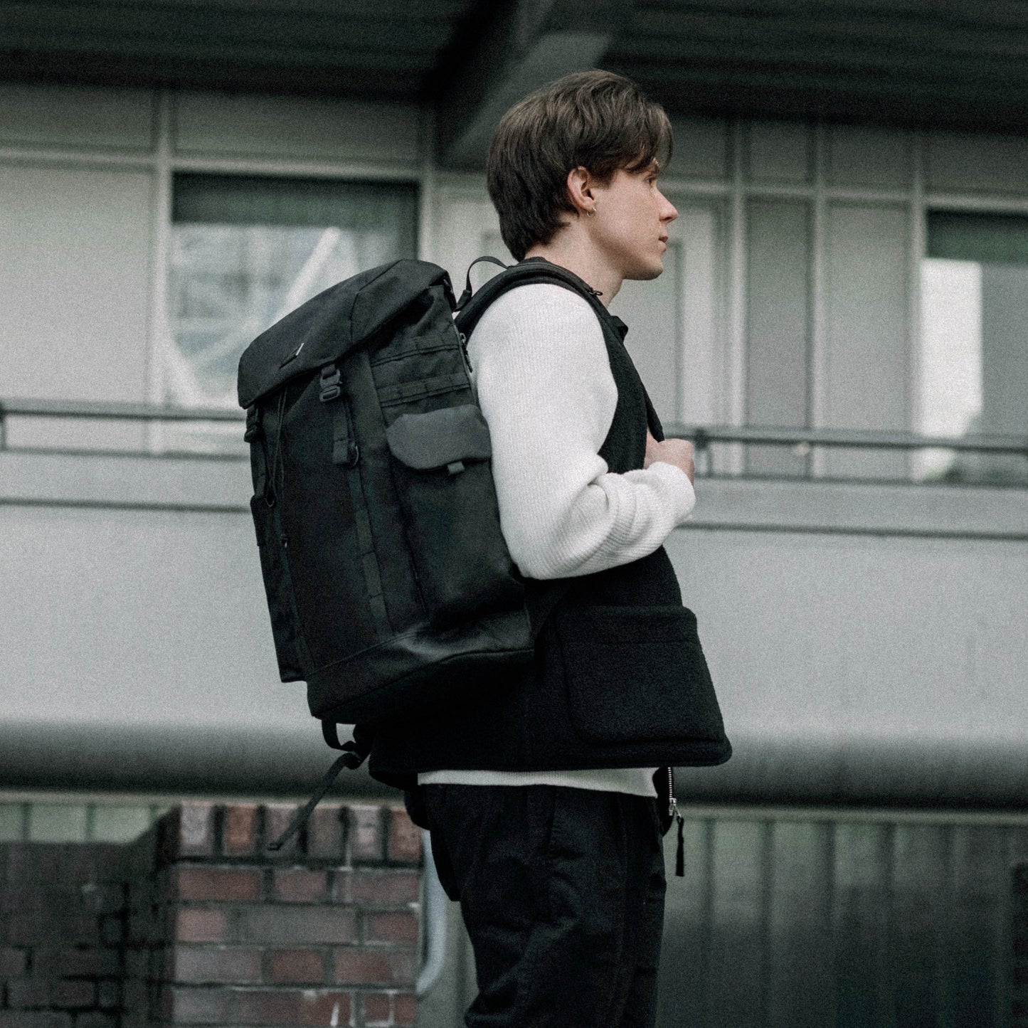 Absorb Black Backpack