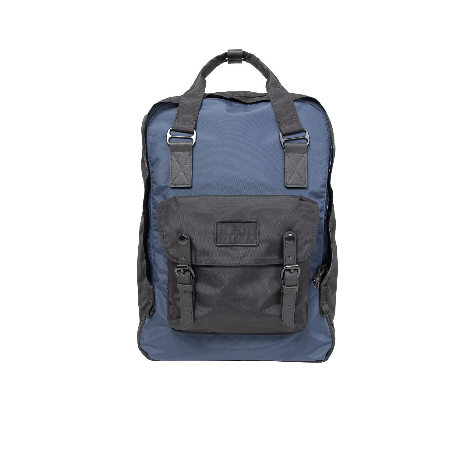 Doughnut Macaroon Backpack Navy Blue Leather Trim 16L Laptop Bag Doughnut Macaroon Backpack - navy blue (blueberry) main image 3