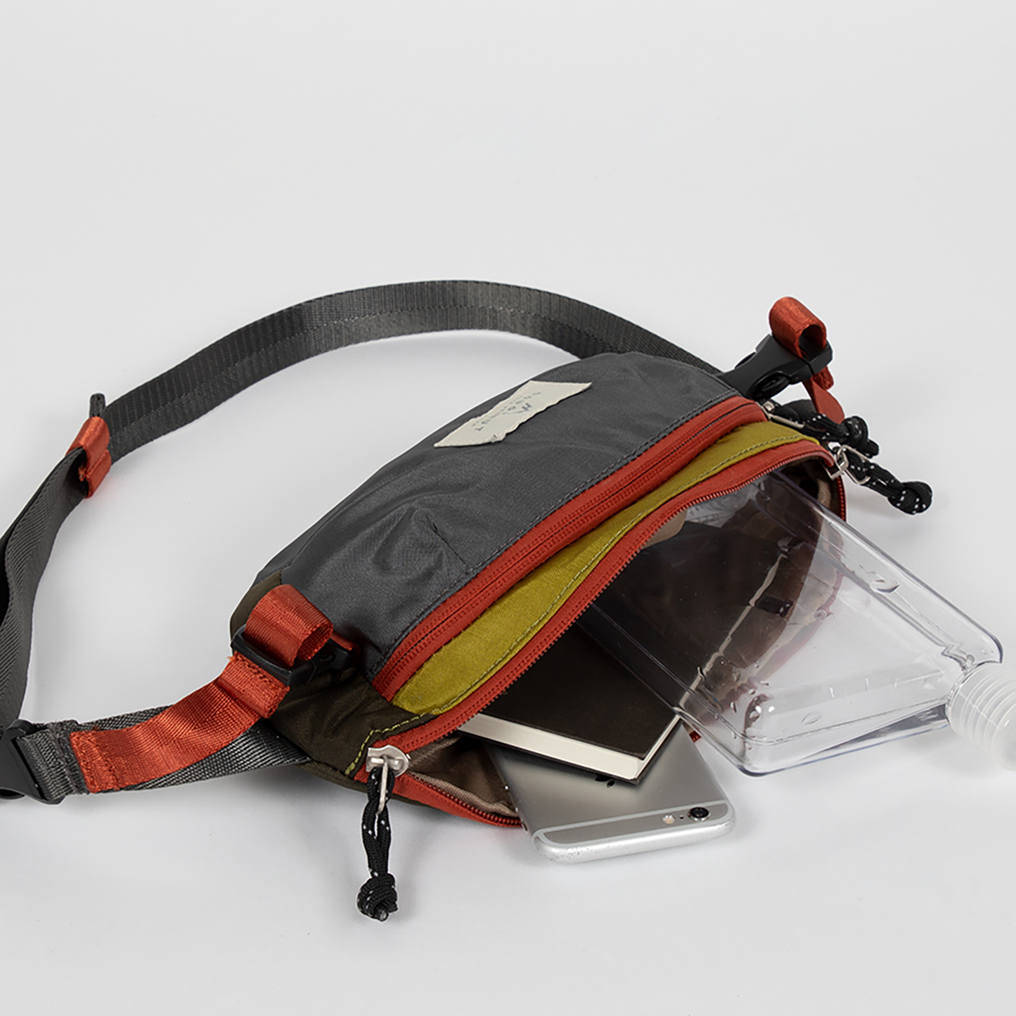 Seattle Glossy Blocking Series Bum Bag