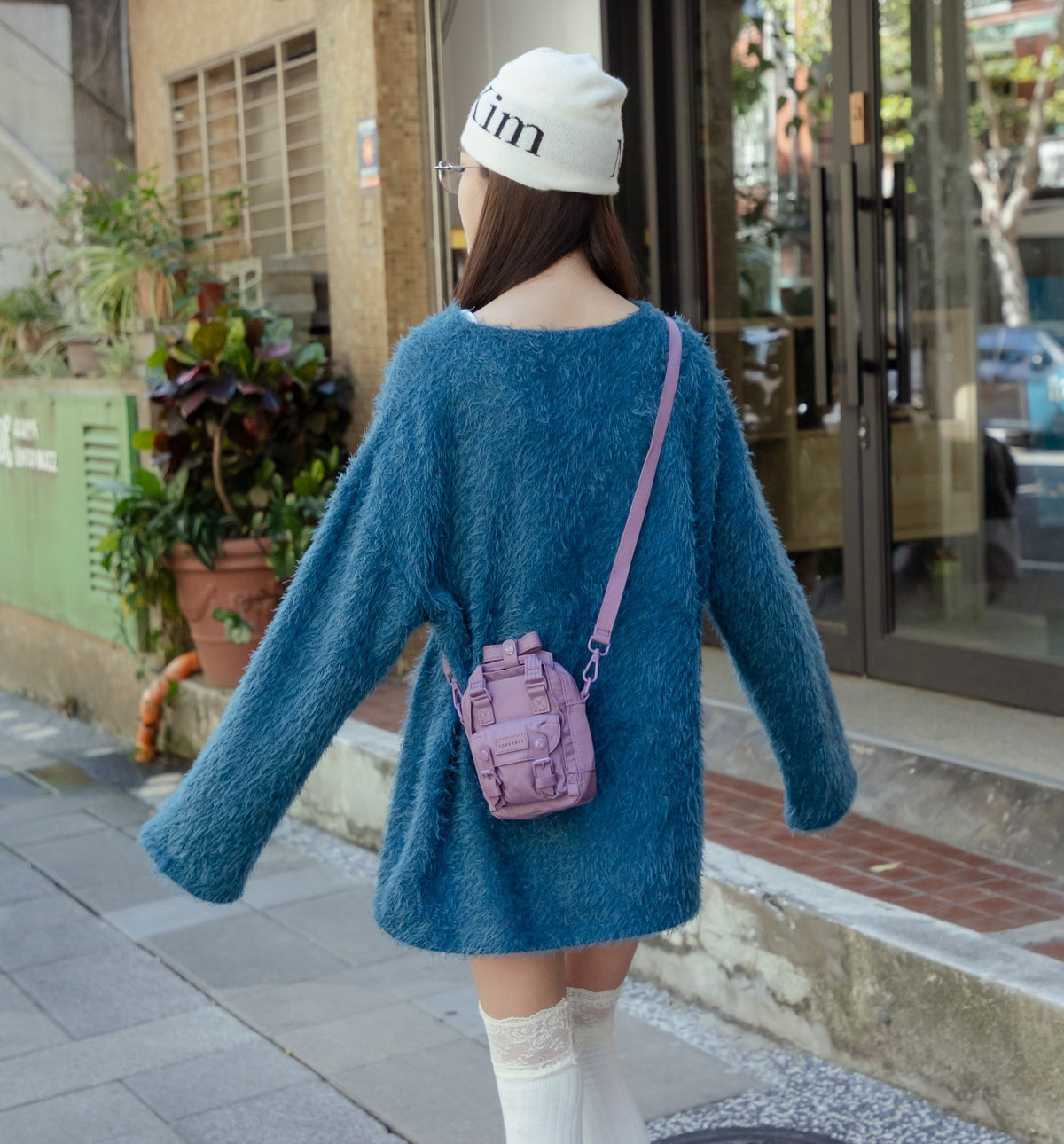 Macaroon Tiny Ribbon Series Crossbody Bag