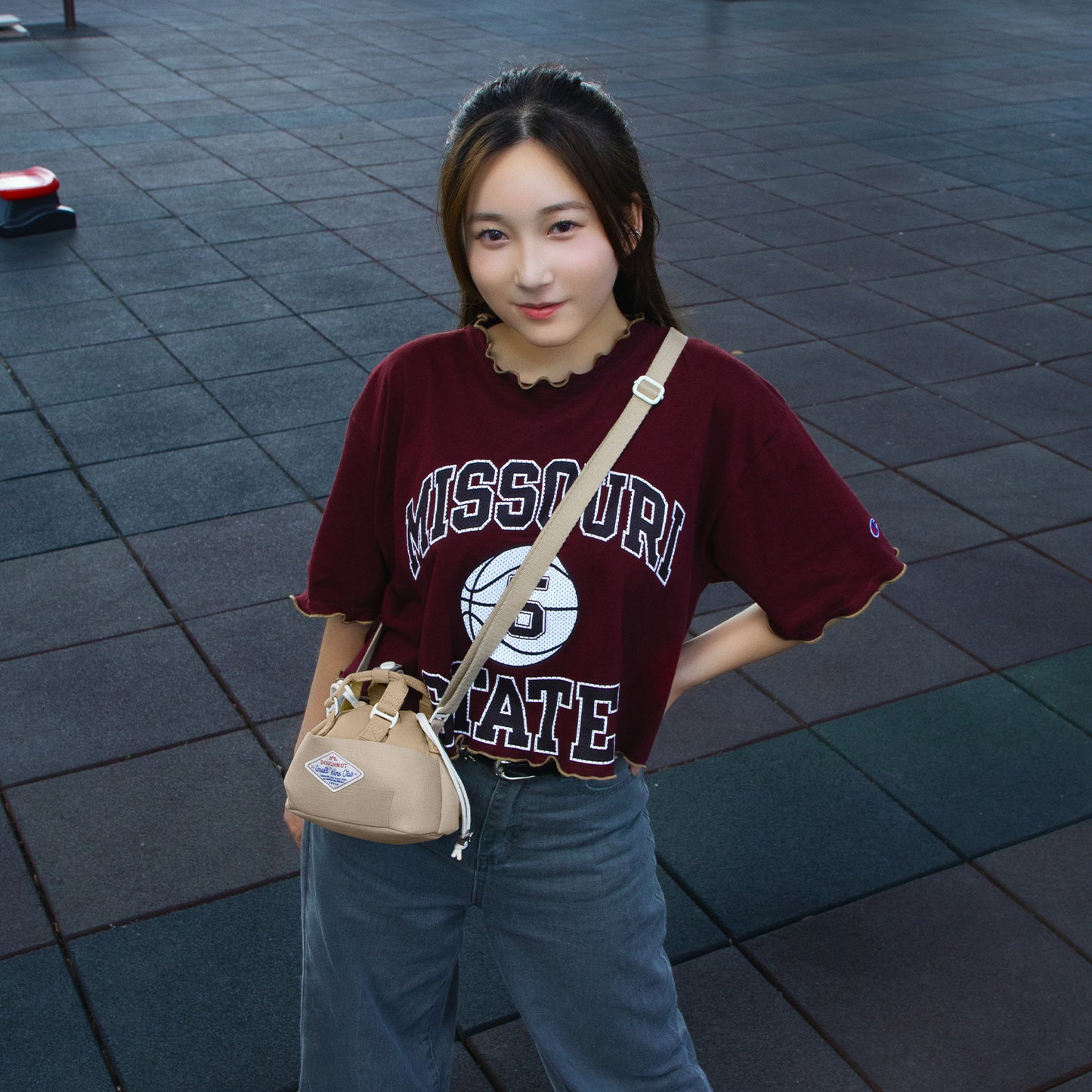 Gossamer Tiny Minorstones Series Crossbody Bag