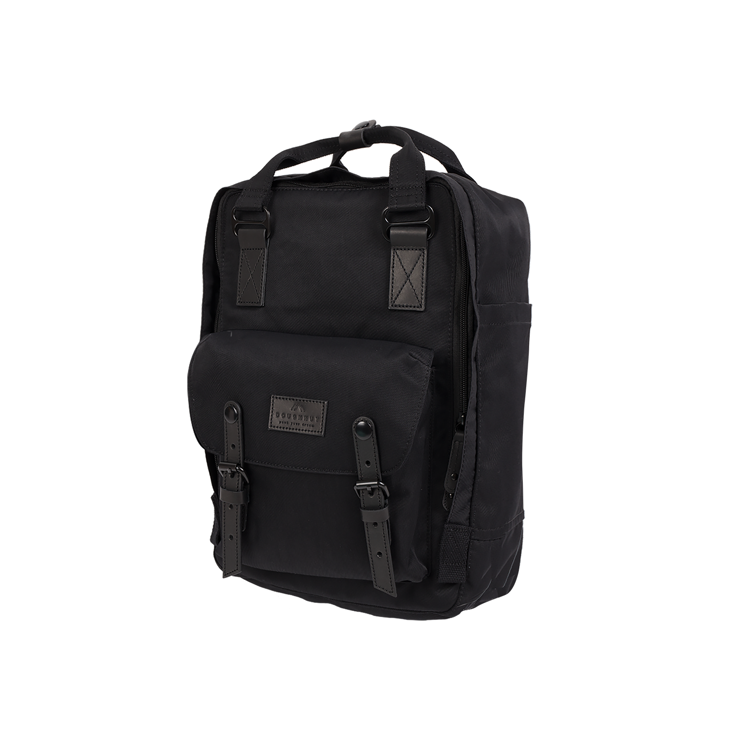doughnut macaroon mini backpack in black Macaroon Black Series Backpack – Doughnut Official