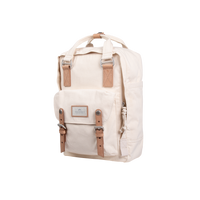 Macaroon Organic Cotton Series Beige Backpack