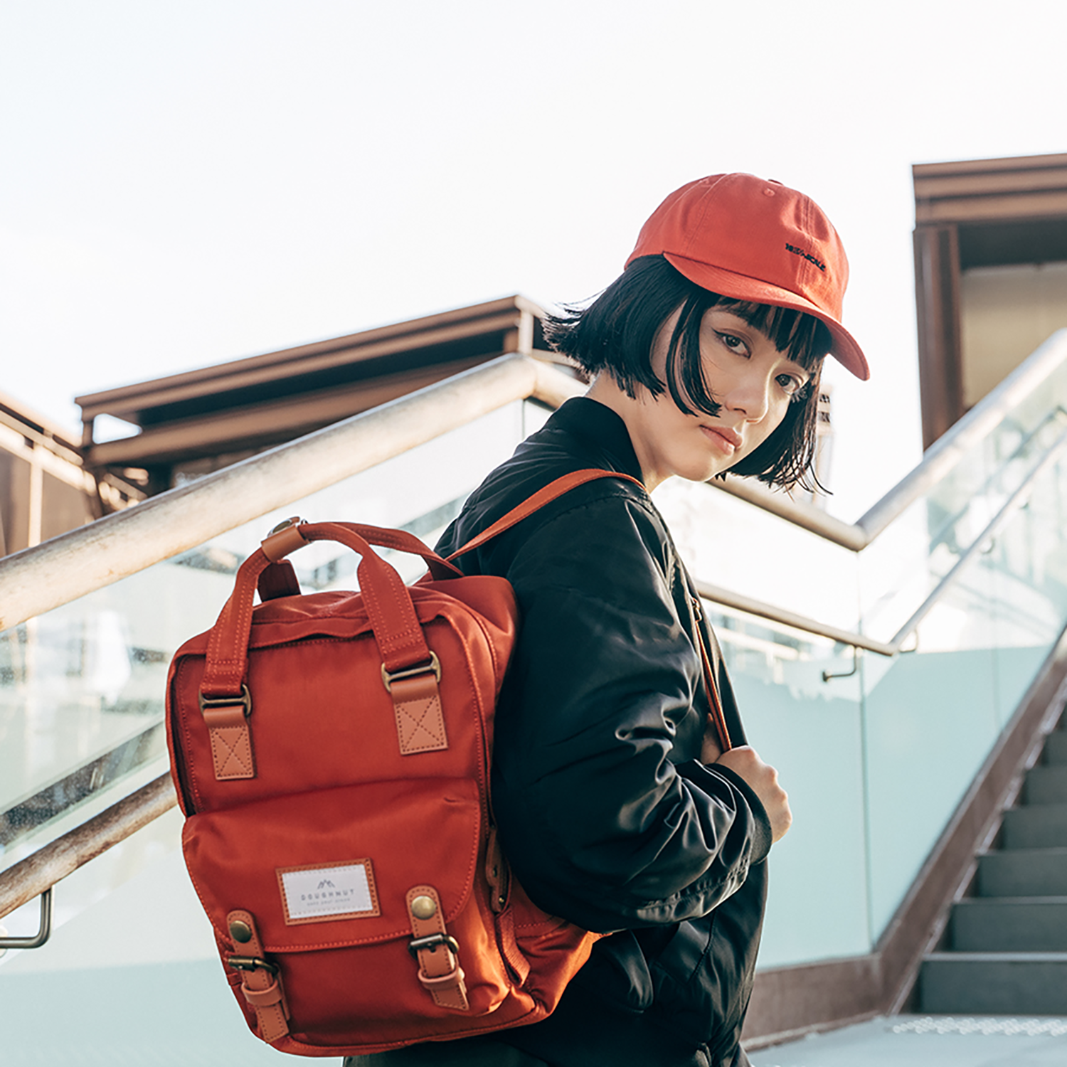 Macaroon Mini Earth Tone Series Backpack – Doughnut Official