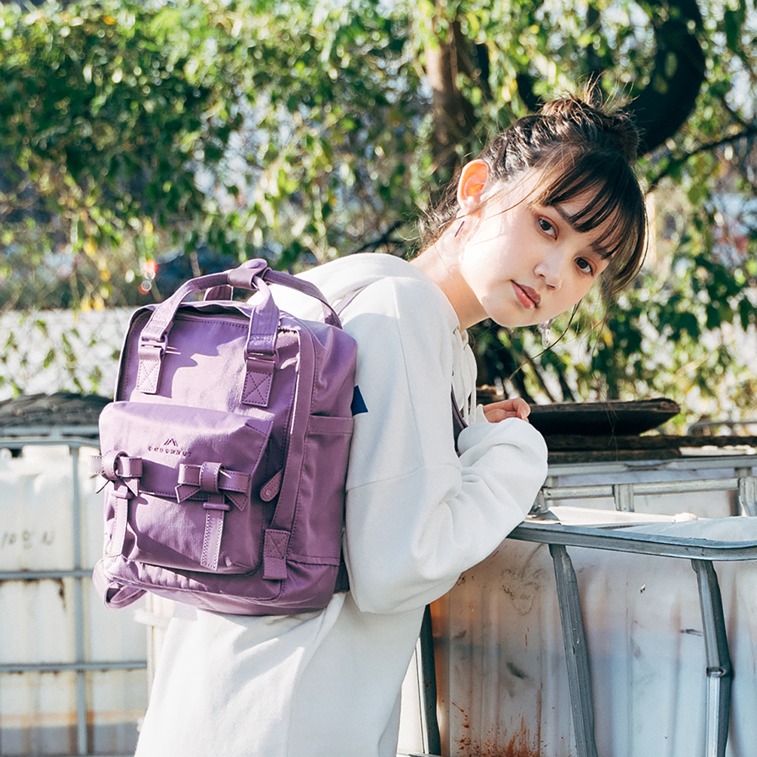 Macaroon Mini Ribbon Series Backpack – Doughnut Official