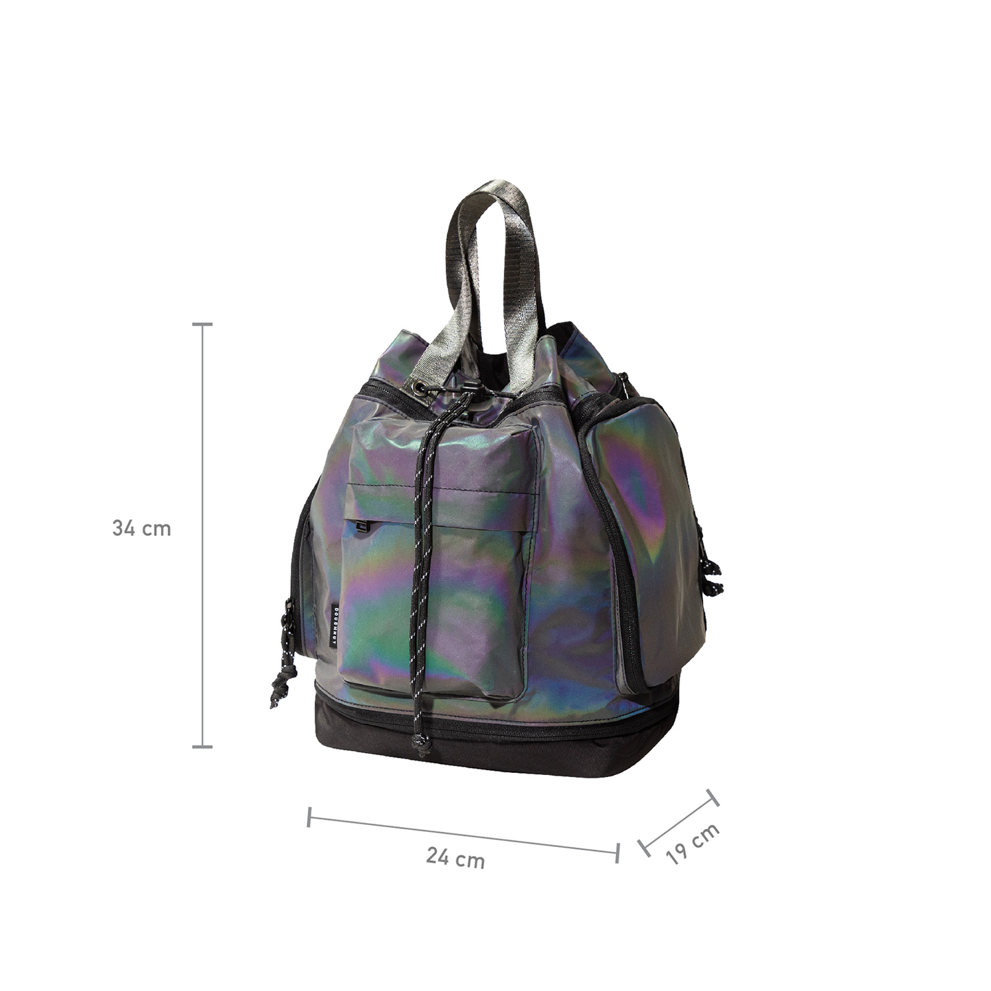 Pyramid Limelight Series Dark Rainbow Backpack Doughnut Official